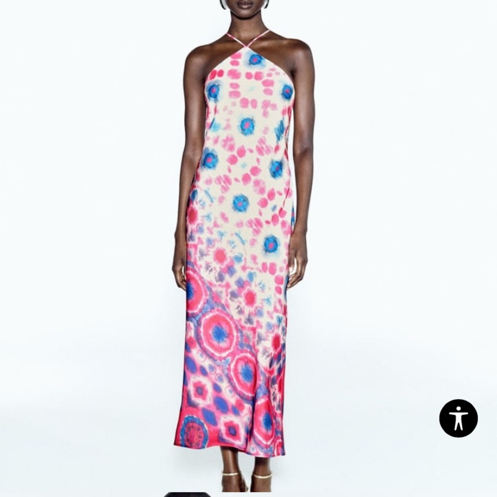 Midi Halter Zara Dress